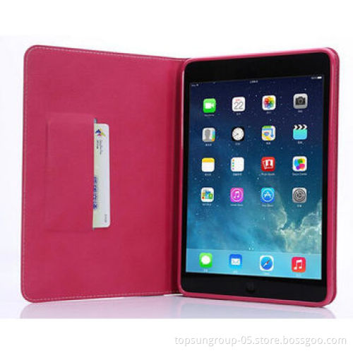PU Leather Case, for iPad mini 2, Cross Pattern and Various Colors are Available